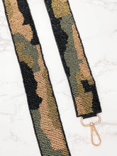 Load image into Gallery viewer, Bag: Beaded Purse Strap - Camouflage - V I R C I É
