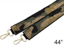 Load image into Gallery viewer, Bag: Beaded Purse Strap - Camouflage - V I R C I É
