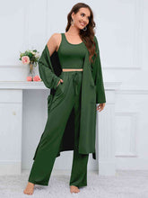 Load image into Gallery viewer, Apparel: Tank, Cardigan, and Pants Set
